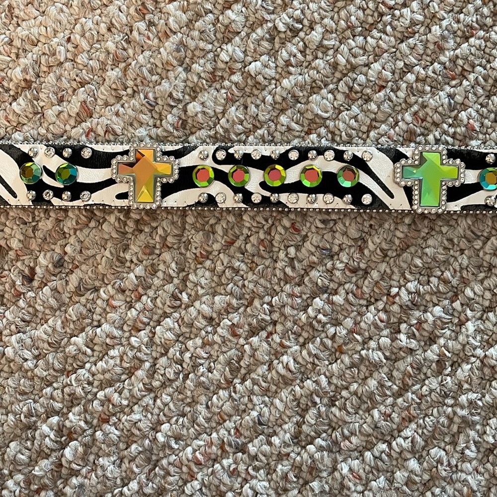 Western Rhinestone Belt - Picture 3 of 6